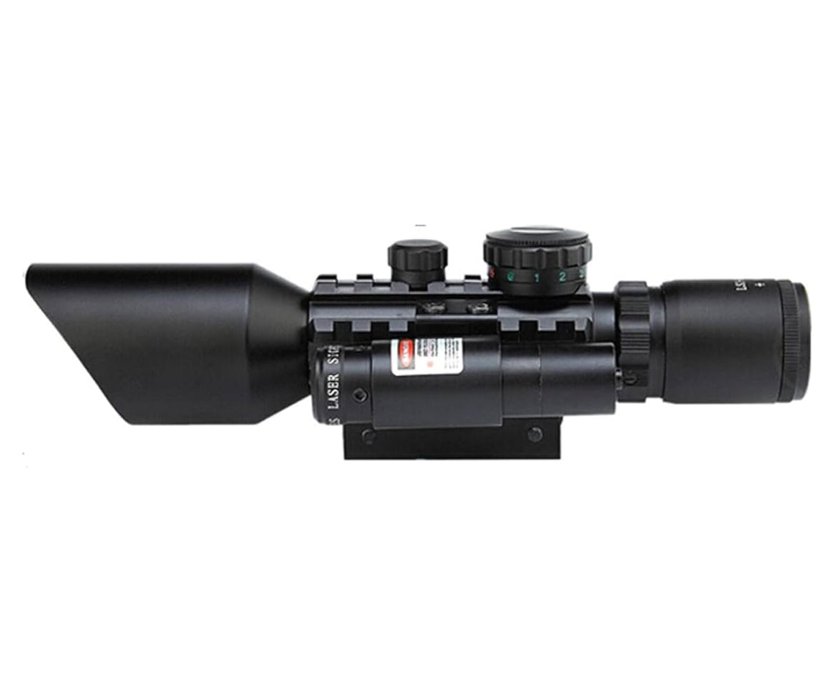 SCOPE WITH LASER SIGHT 3-10X42 -AETA020