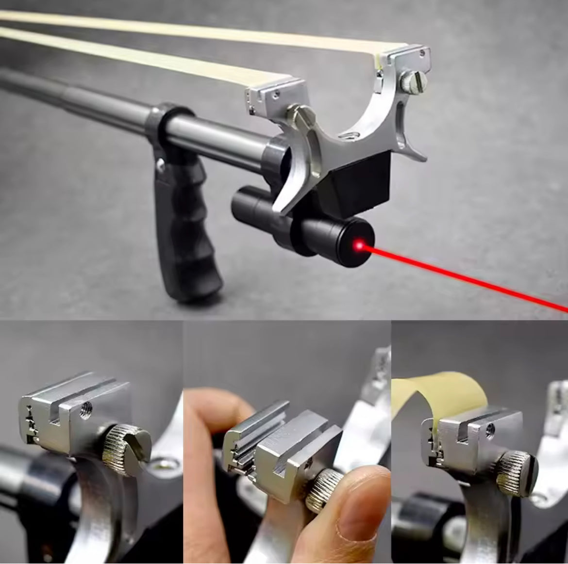 Professional Slingshot With Laser SLSH009