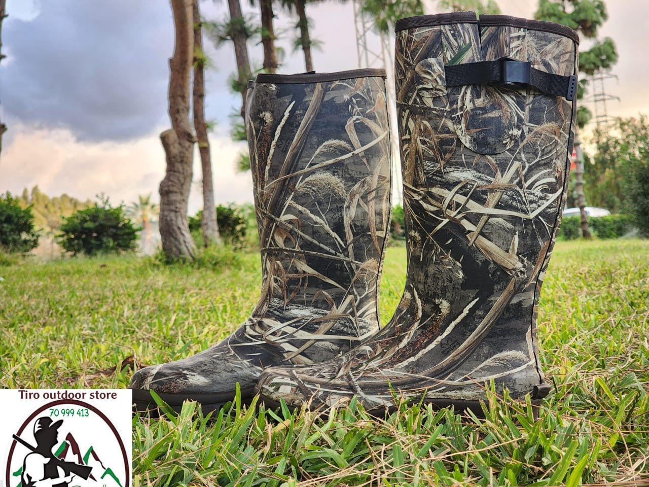 SKILLED HUNTER BOOTS camouflage-CLBS003