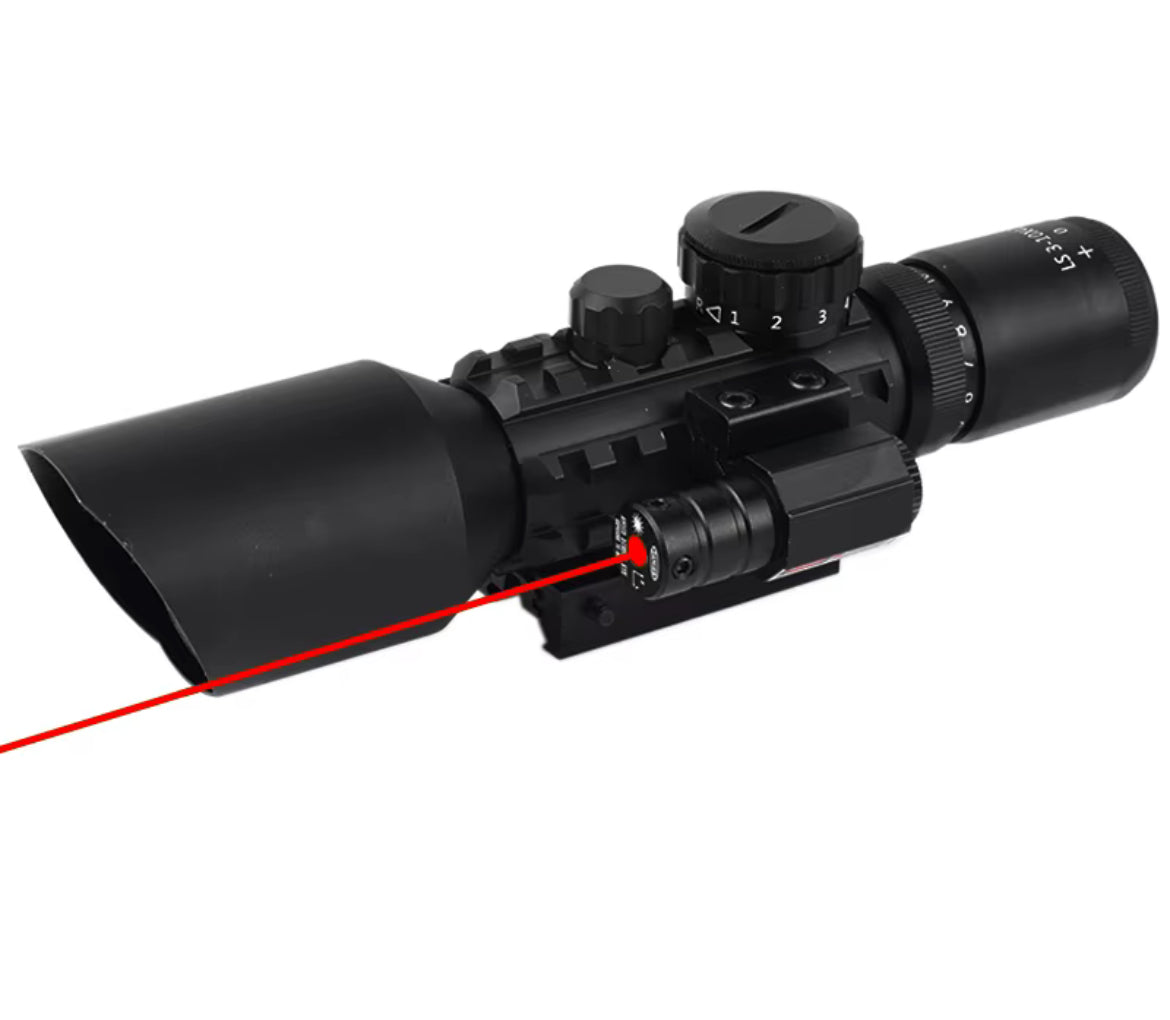 SCOPE M9 WITH LASER SIGHT 3-10X42 -AETA020