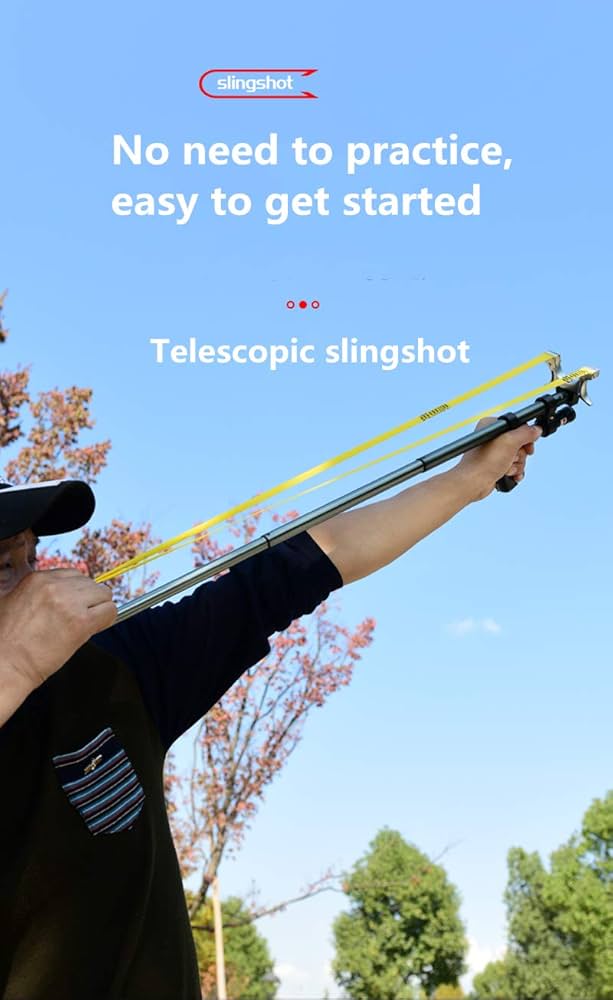Professional Slingshot With Laser SLSH009