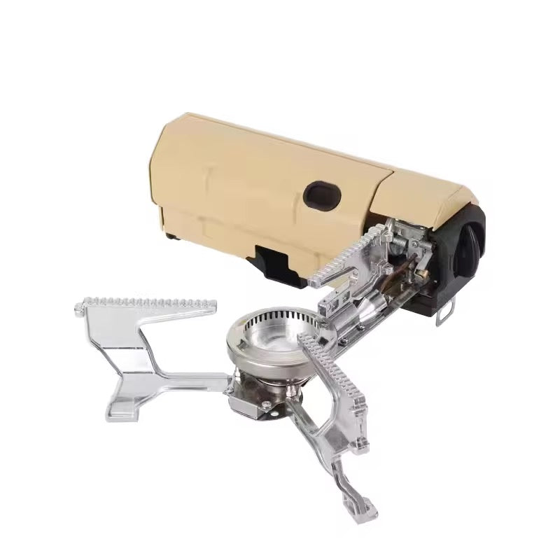 Portable 2670W Camping Gas Stove: Folding Cassette Burner for Outdoor Picnic