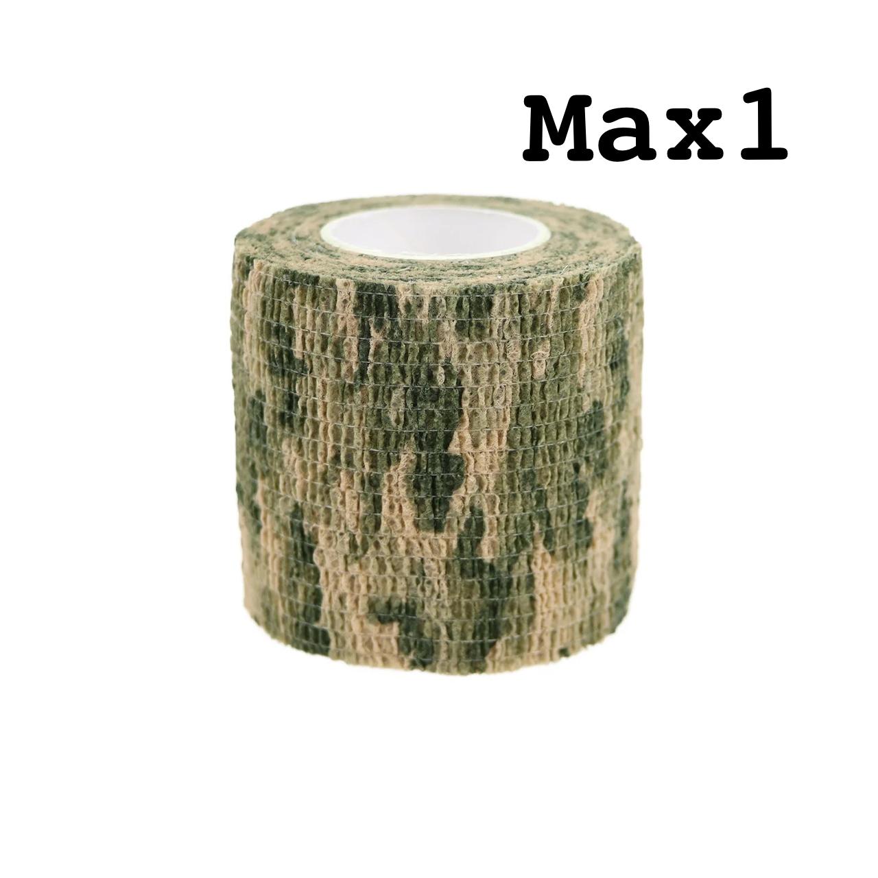 CAMOUFLAGE TAPE Protective Camouflage Tape Wrap Outdoor Tapes Self Adherent Hunting Camouflage Strong Wrap Stickers Bike Bandages Stretch Elastic Cohesive Bandage -AETA001