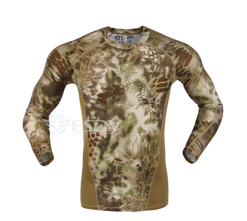 T-SHIRT (LONG)-BROWN-CLTS001