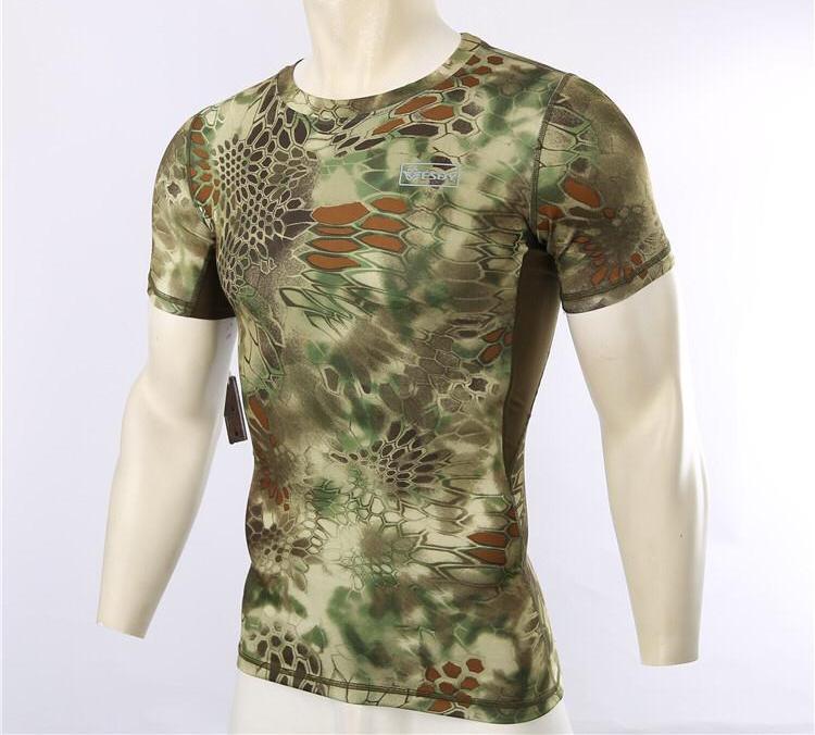 T-SHIRT (SHORT) GREEN-CLTS004