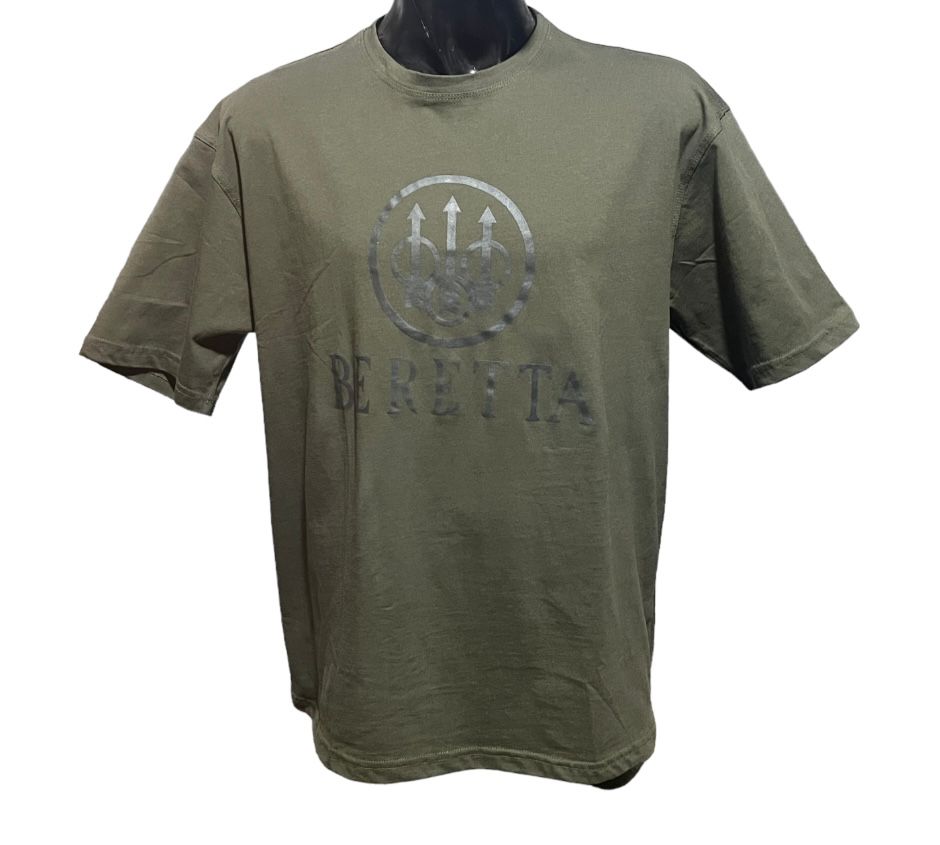 BERETTA T-SHIRT GREEN -CLTS028