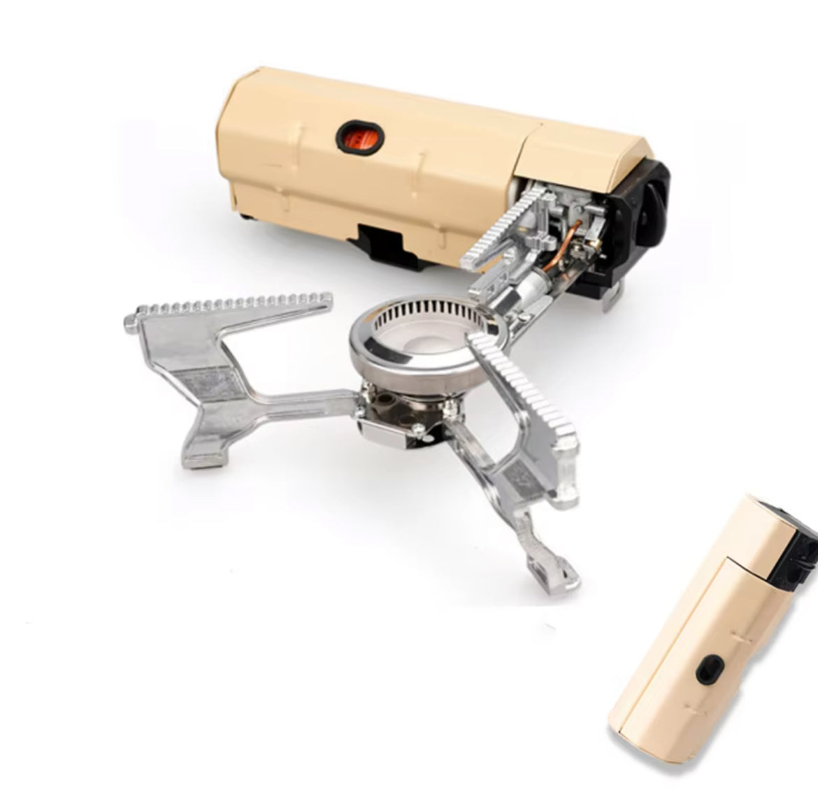Portable 2670W Camping Gas Stove: Folding Cassette Burner for Outdoor Picnic
