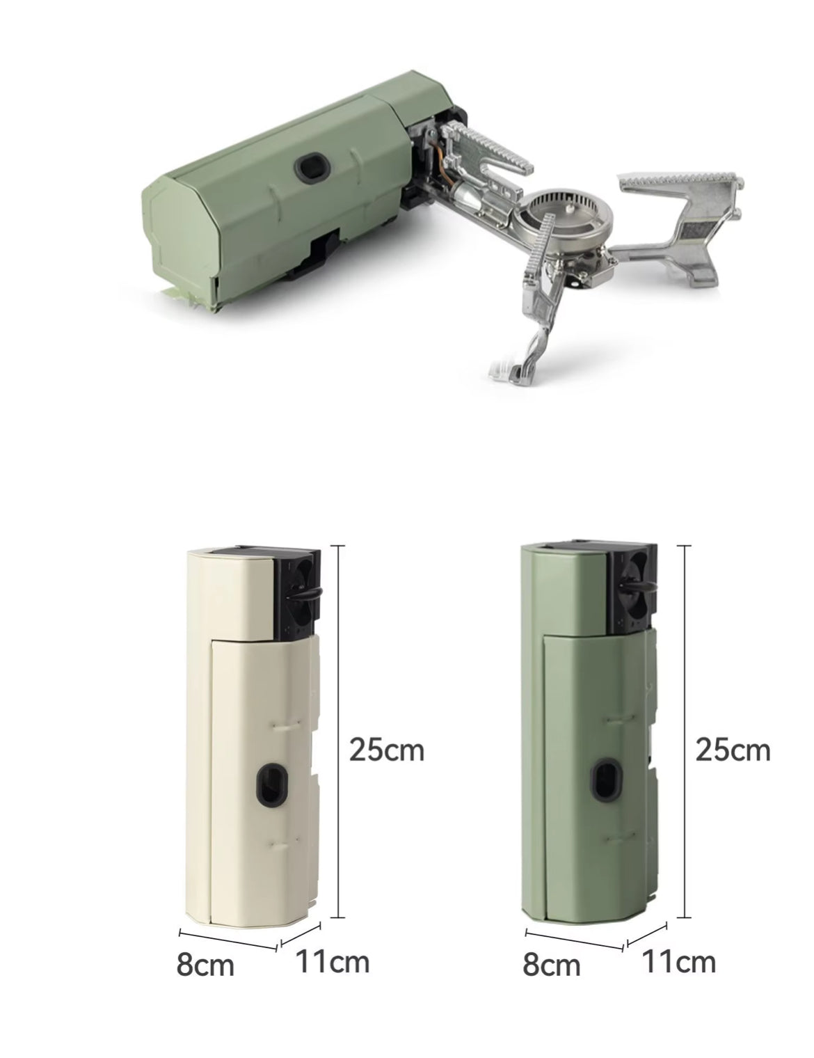 Portable 2670W Camping Gas Stove: Folding Cassette Burner for Outdoor Picnic