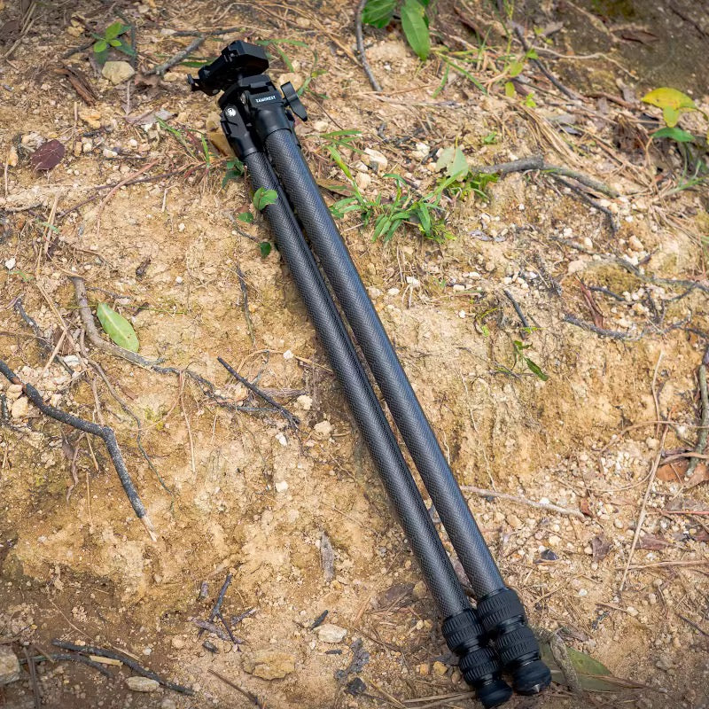 Tripod for Rifles with Durable Aluminum and Carbon Fiber Frame