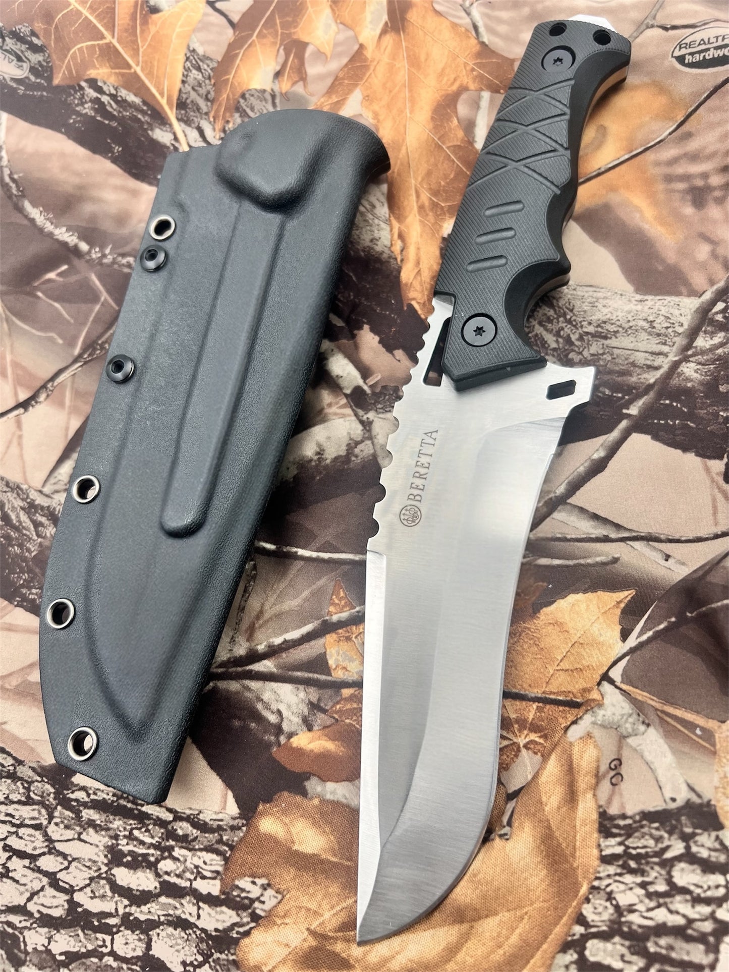 BERETTA TACT CAMPING OUTDOOR SURVIVAL FIXED BLADE kNIFE - OEKNFB030