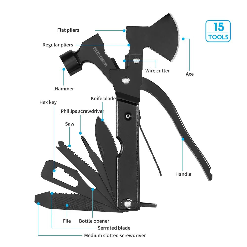 كماشة متعددة الوظائف مطرقة AXE-OEAXE005