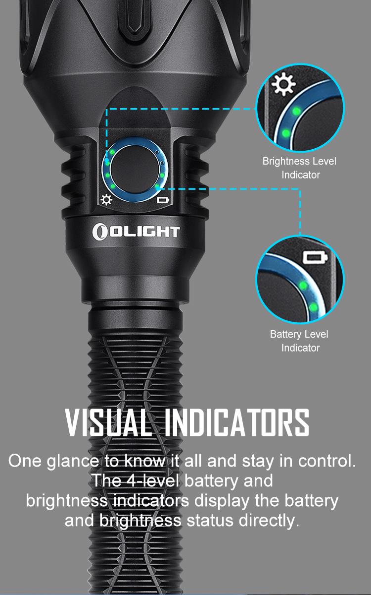 OLIGHT pro2 - 2500 Lumens/1050 meter -OEHL024