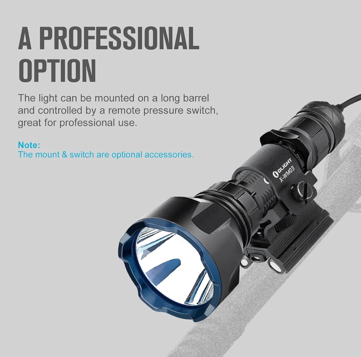 O light warrior x pro 1100 lumens /1000 meters OLIGHT -OEHL025