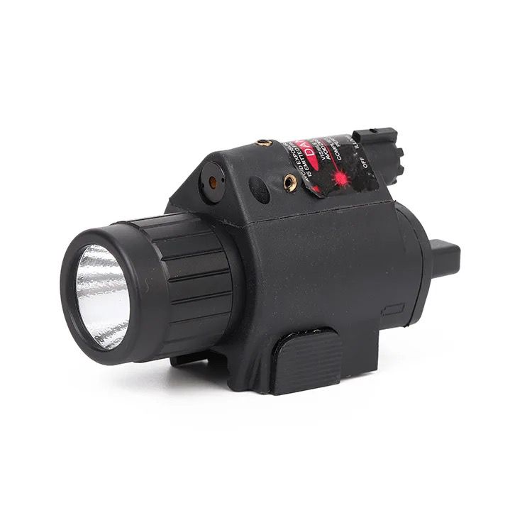 Tactical LED Flashlight Red Gun Dot Laser Sight Torch-TACT027