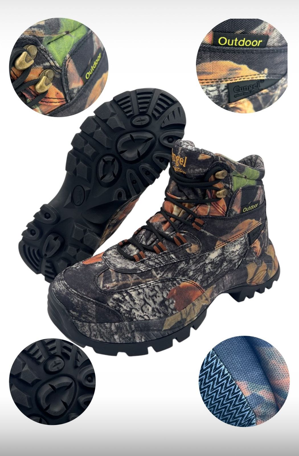 CUNGEL CAMOUFLAGE BOOT-CLBSLC001