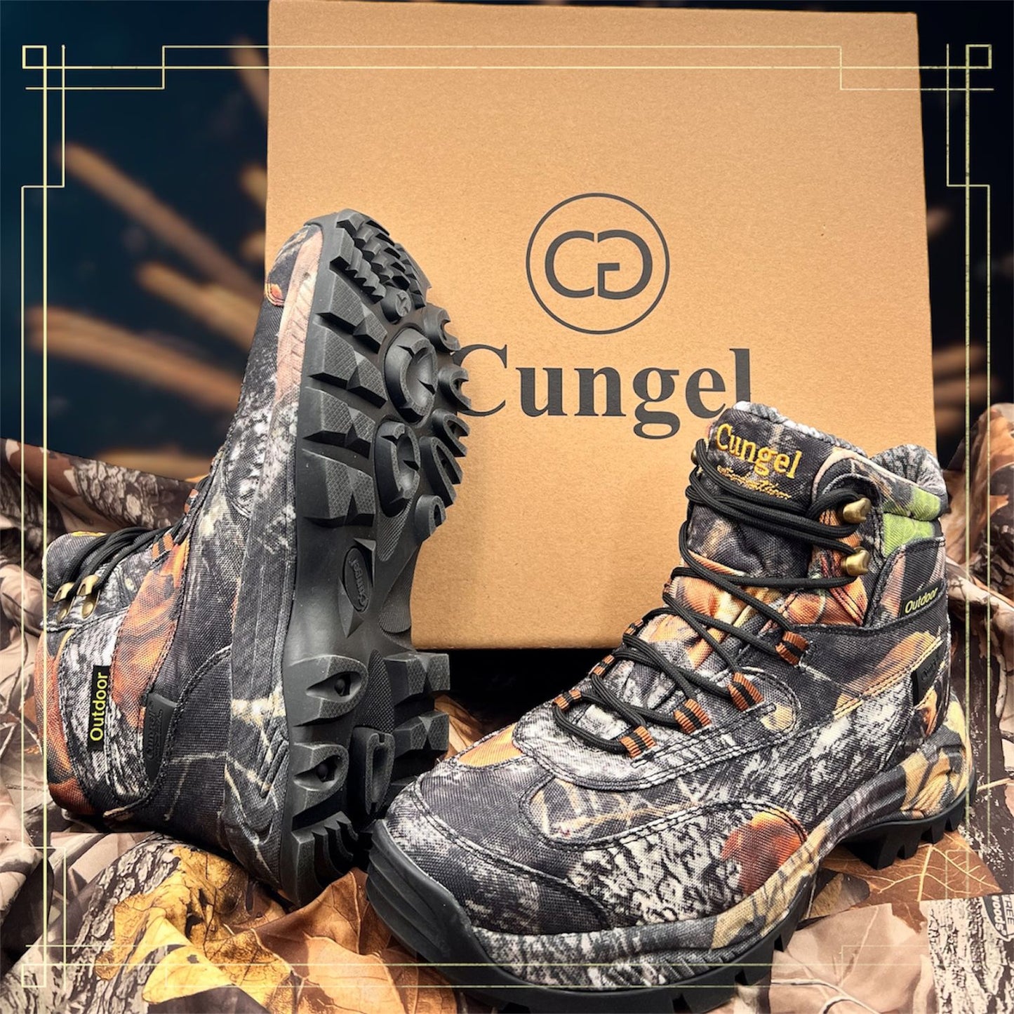 CUNGEL CAMOUFLAGE BOOT-CLBSLC001