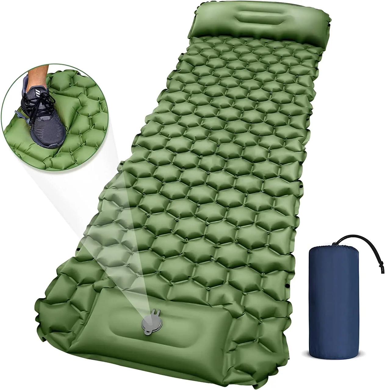 CAMPING MATT AIR MATTRESS SLEEPING PAD FOOT AUTO,ATIC FOLDING -OEAM001