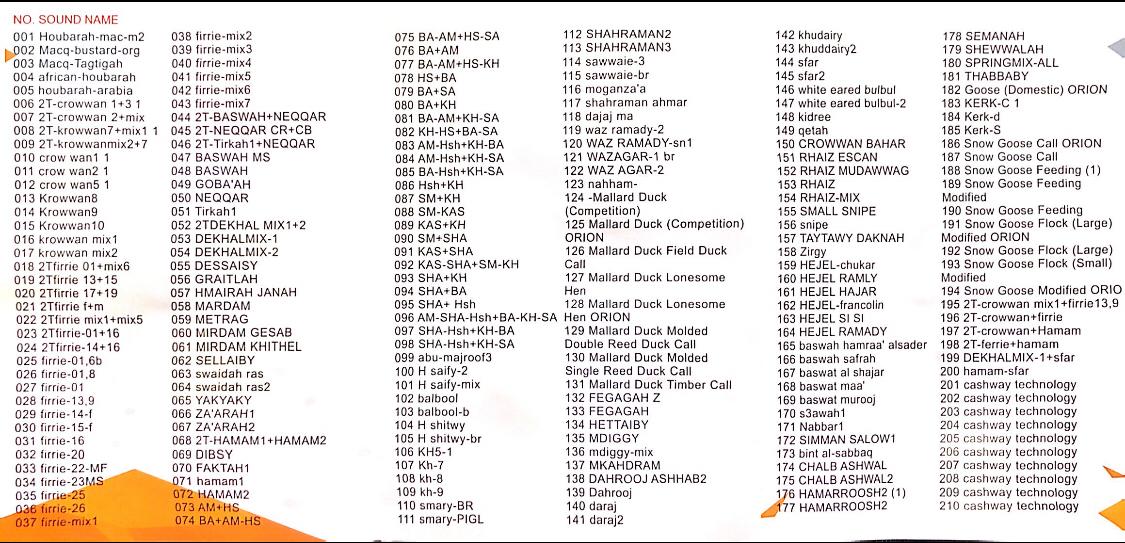 BIRD CALLER MULTIBIRDS 50W-12V-AEBC028