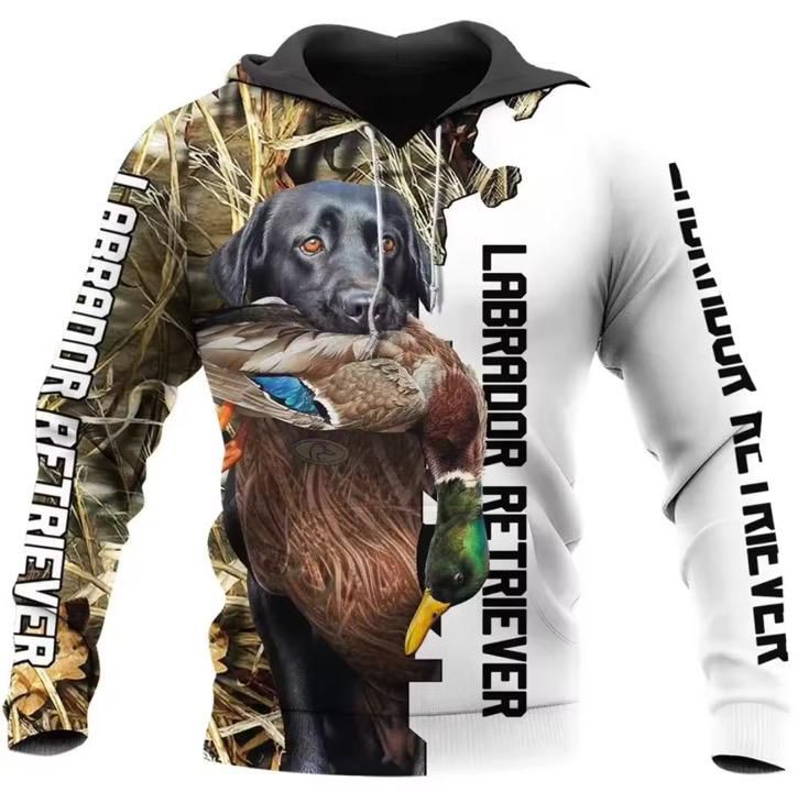 HOODIE 3D LABRADOR - CLTS017