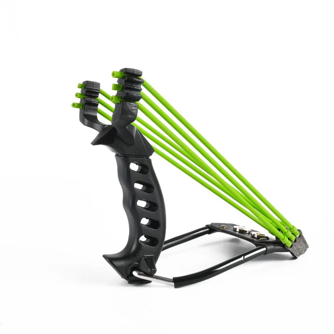GOLD SLINGSHOT WITH STAND-SLSH002