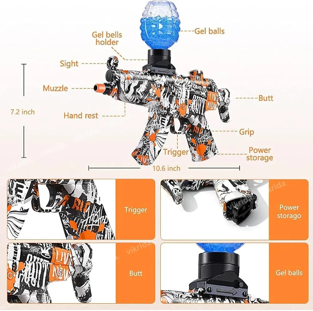 Electric Gel Ball Blaster Gun Toy