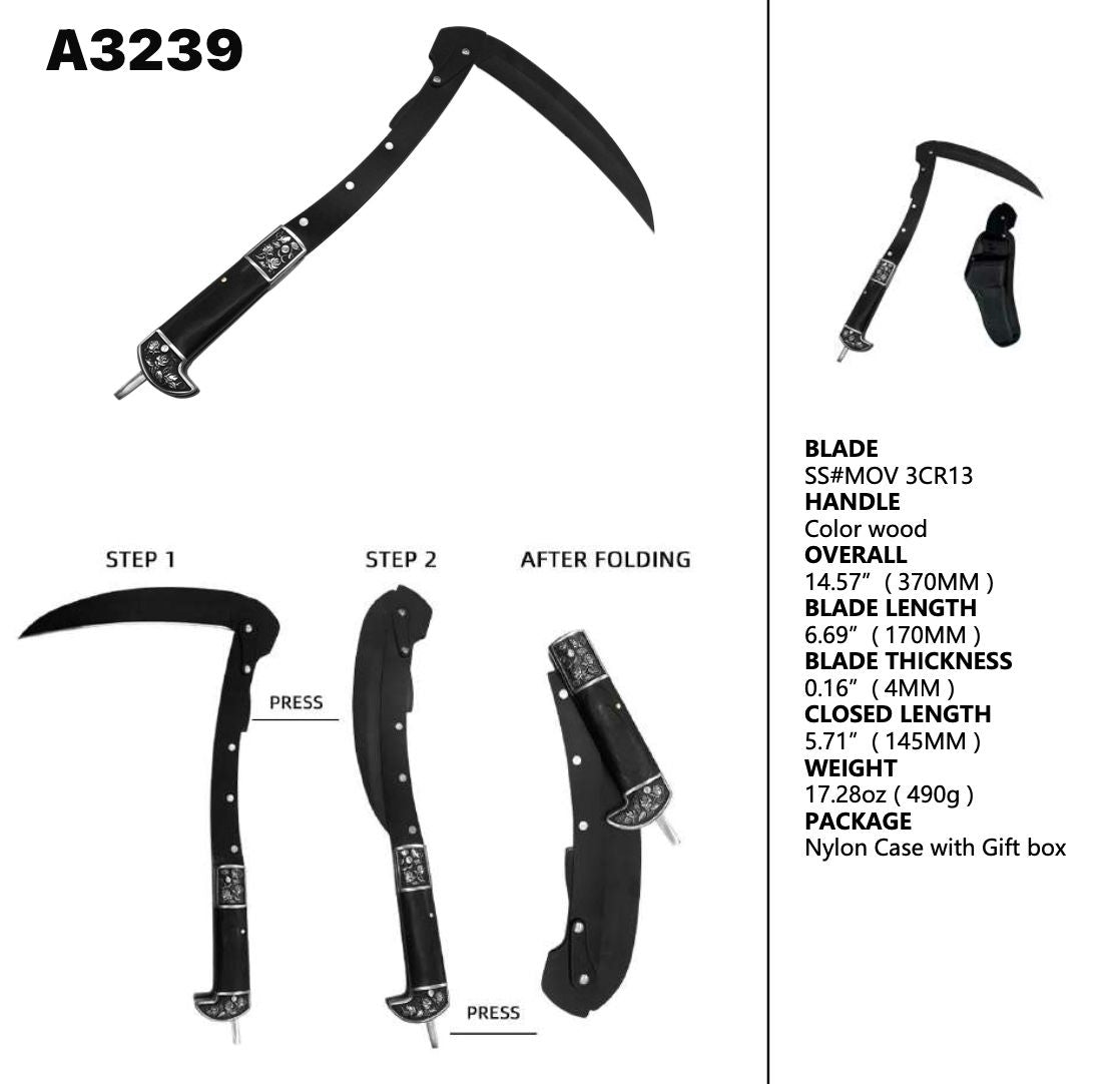 BERETTA FOLDING AXE SICKLE - OEKNA3239 - A3239