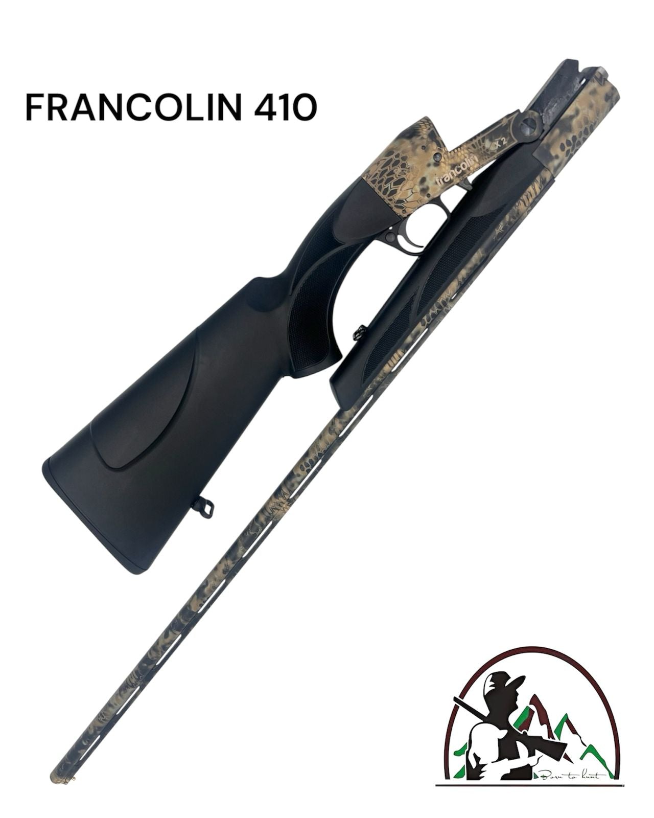 FRANCOLIN black camouflage 410GA BARREL 76 cm
