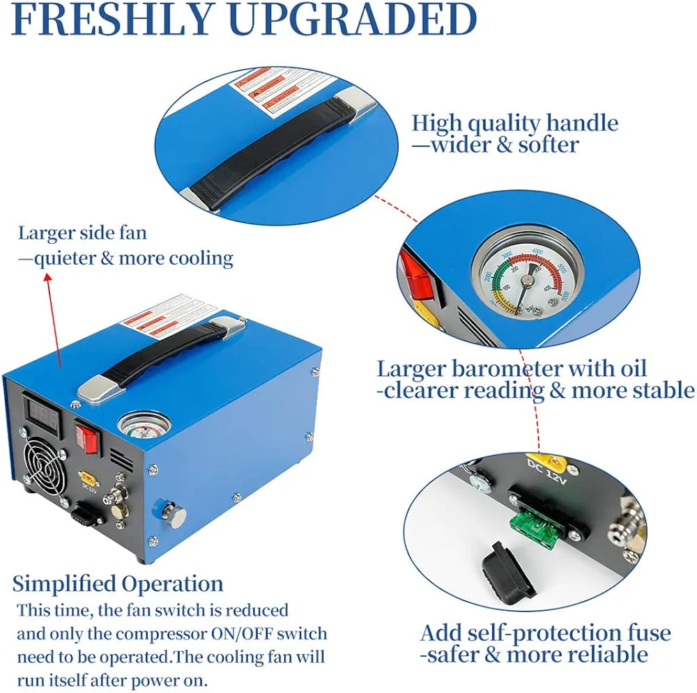 COMPRESSOR AIR 300 BAR 4500 PSI