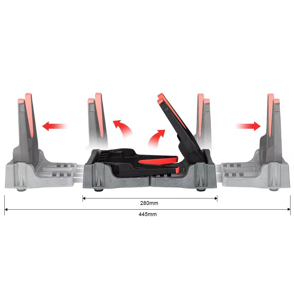 SN STAND COMPACT RANGE VISE WITH FOLDING FORKS -AEST001
