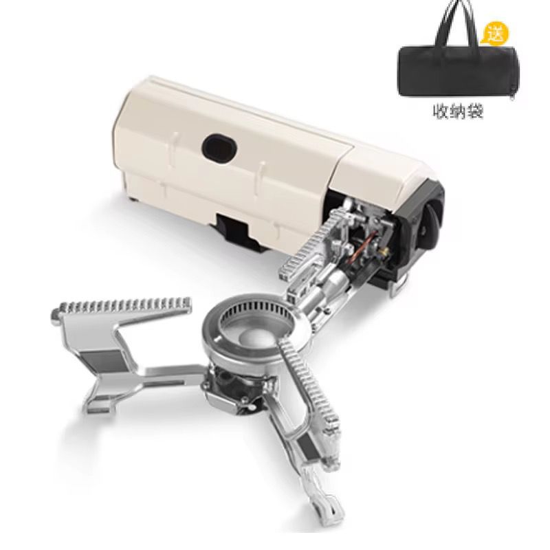 Portable 2670W Camping Gas Stove: Folding Cassette Burner for Outdoor Picnic