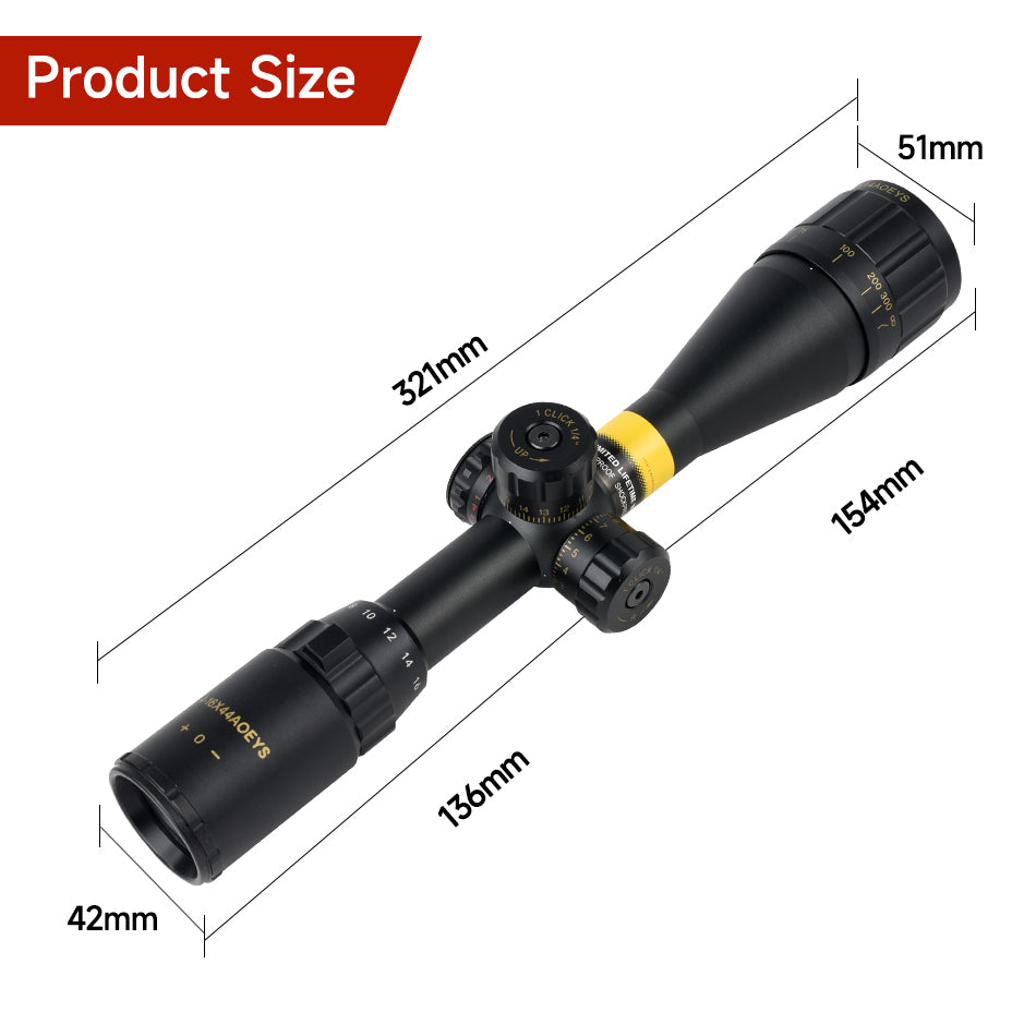BSA AIR RIFLE SCOPE 4-16*44
