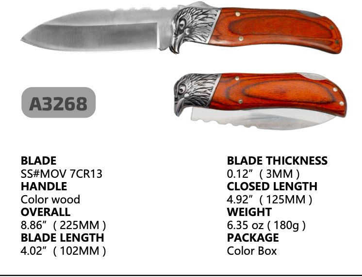 BERETTA EAGLE POWER. folding knife - OEKNA3268 - 3268