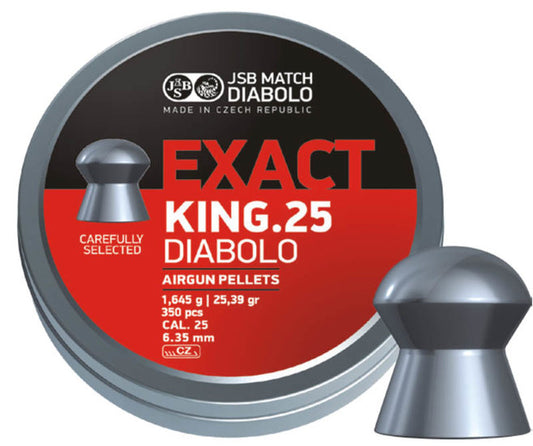 JSB KING CAL 6.35 (25GR) 350 PICS