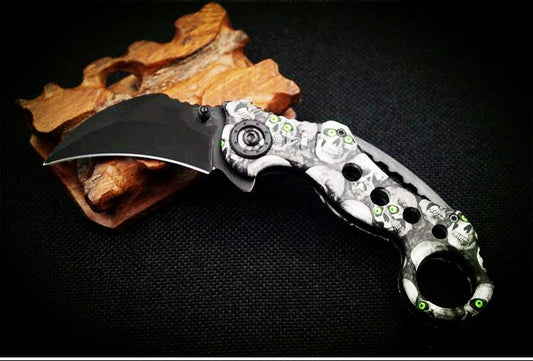 KARAMBIT SKULL DESIGN -OEKNK037