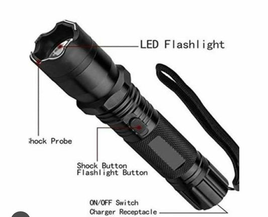 1101 TYPE LIGHT FLASHLIGHT ELECTRIC SHOCK TASER TACT002