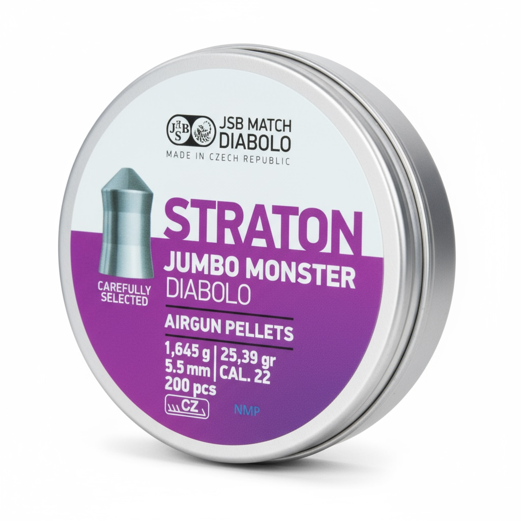 JSB STRATON JUMBO MONSTER CAL 5.5MM (25.39) 200PCS