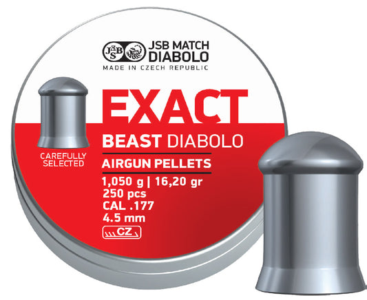 JSB BEAST 4.5MM .177 (16.20GR) 250 PCS