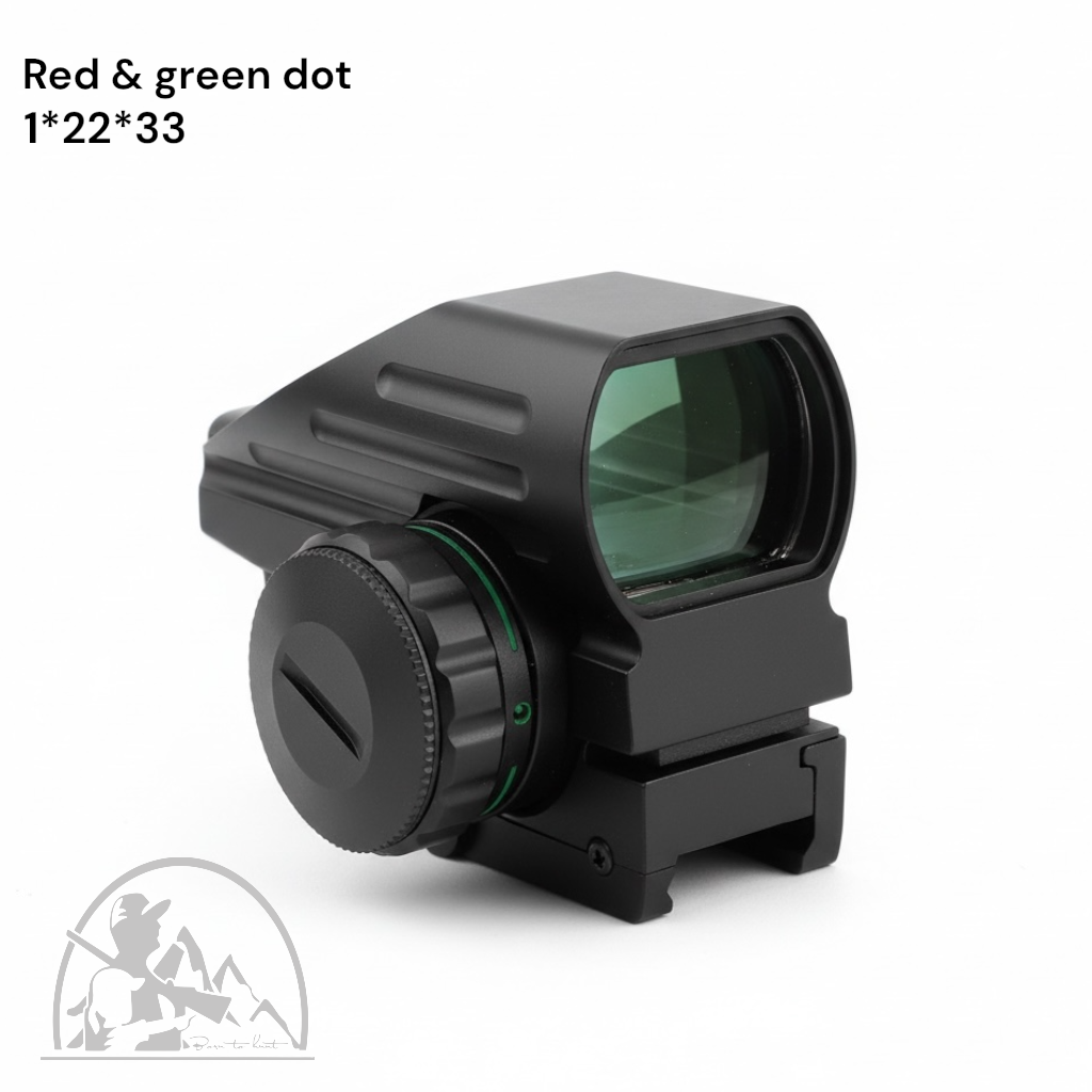 RED & GREEN DOT REFLIX SIGHT 1*22*33