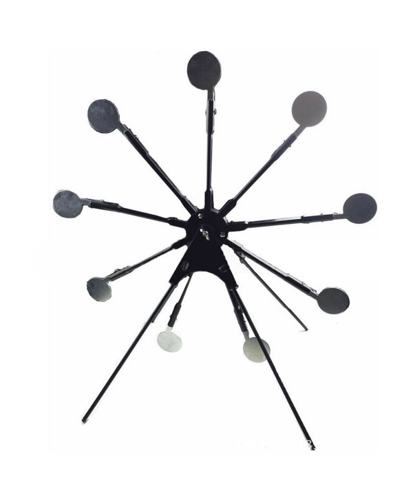 Target Practice Spinning Ferris Wheel, Self Reset Shooting Aiming Targets Freestanding Shot Gallery Air Gun Rifle Airgun Aim Moving Target Practice Outdoor