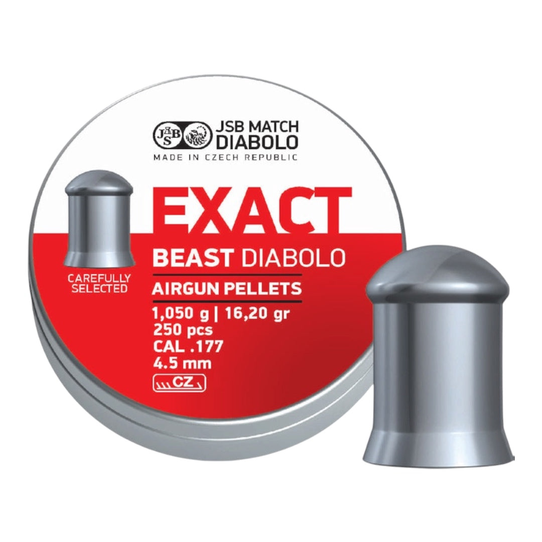 JSB EXACT BEAST 4.5MM .177 (16.20GR) 250 PCS