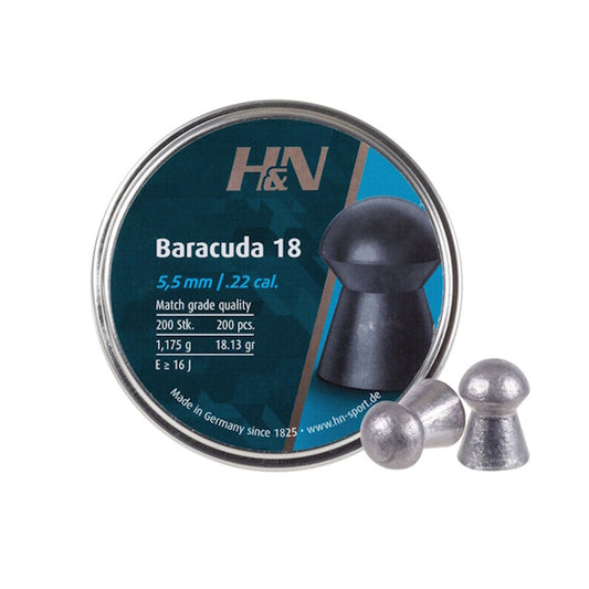 H&S BARACUDA18 .22 /5.5mm (18.13) 200Pcs