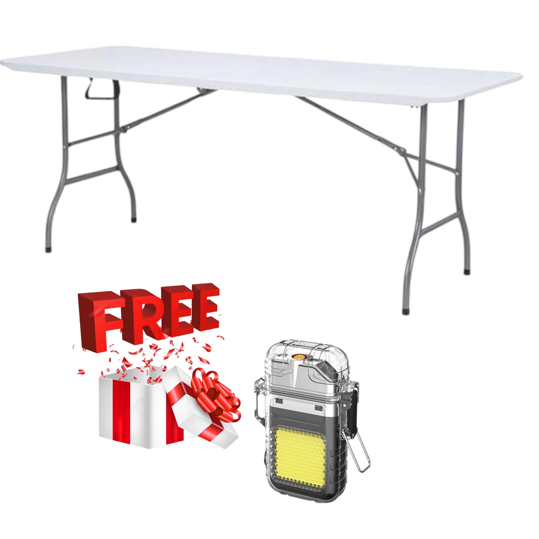 طاولة قابلة للطي -180*60-OETA008