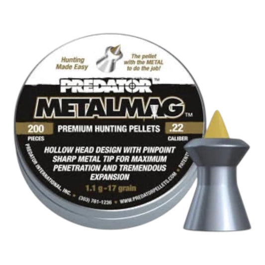 JSB METALMAG 5.5MM / .22 (17gr) 200PCS