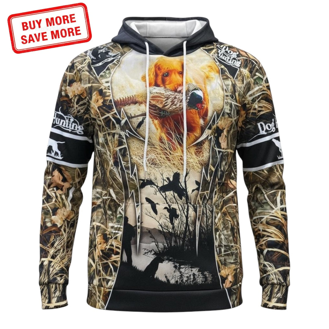DUCK HUNTING HOODIE 3D