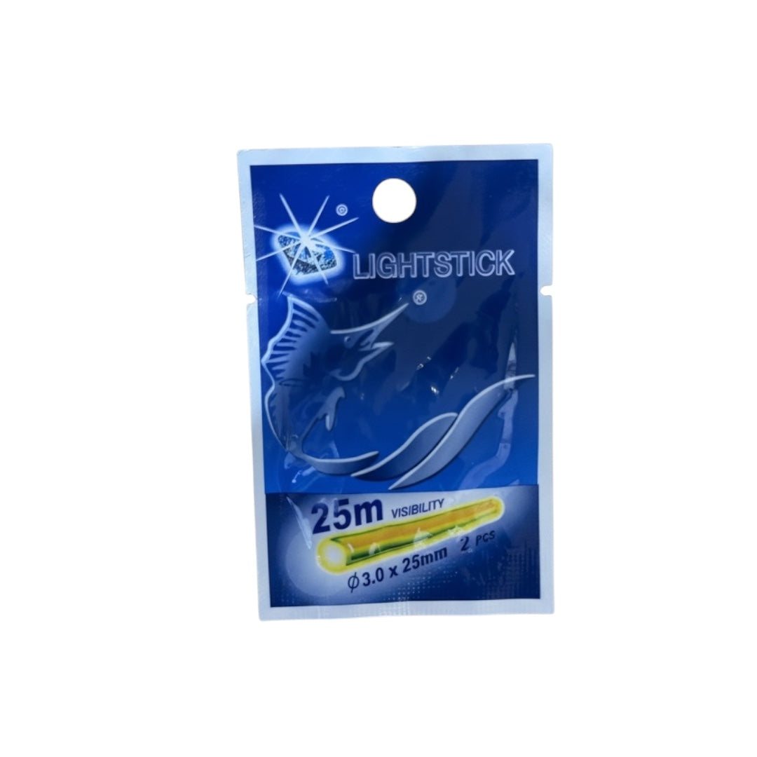 Fishing Lightstick Glow Sticks – 25m Visibility (2 pcs)