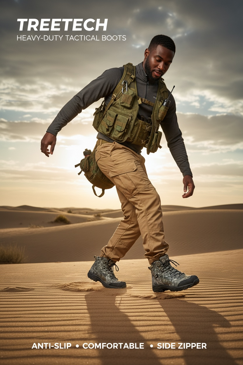 TREETECH CAMOUFLAGE BOOT