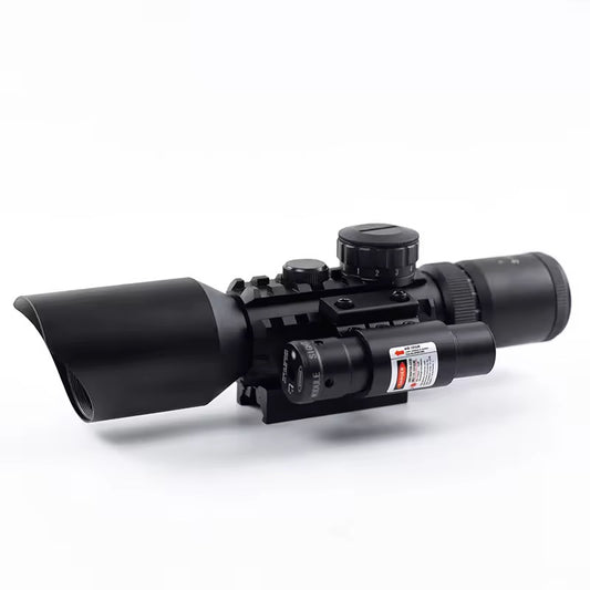 SCOPE WITH LASER SIGHT 3-10X42 -AETA020