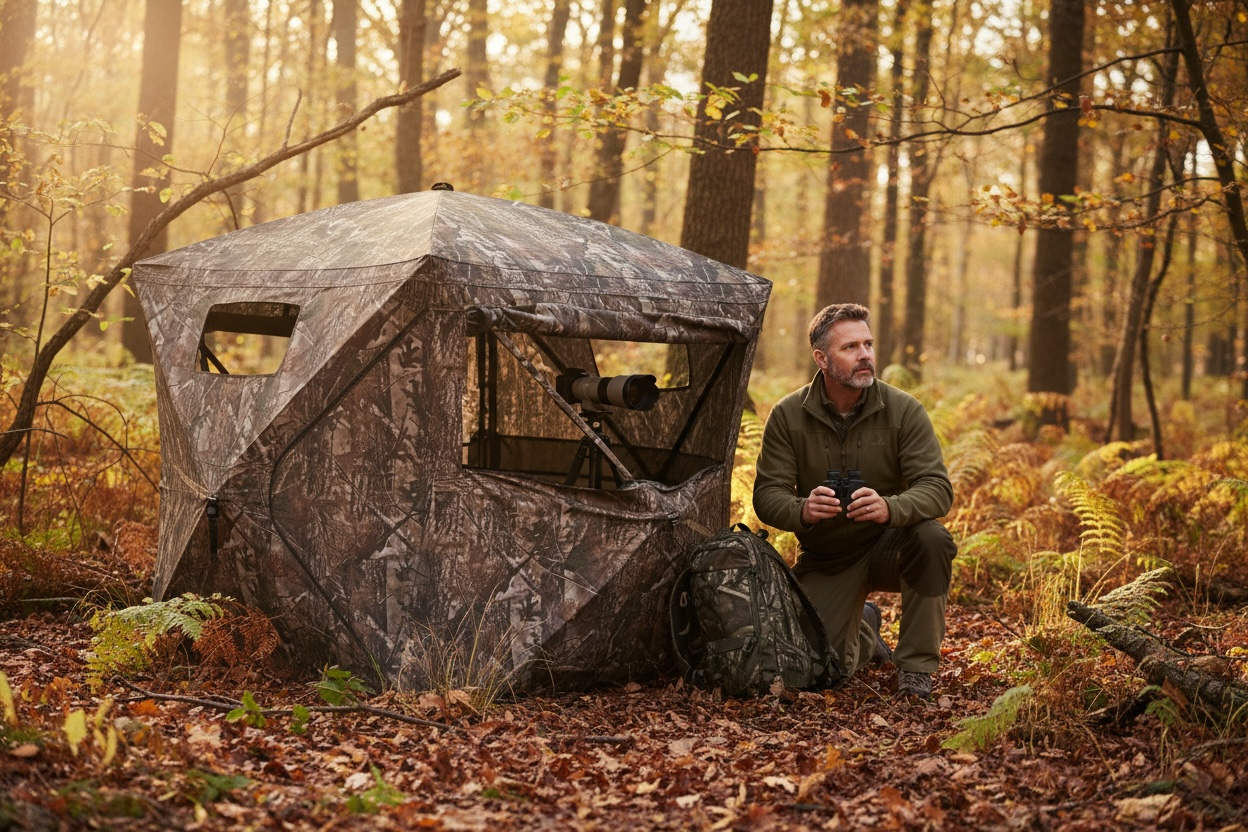 HUNTING BLIND STEALTH TENT