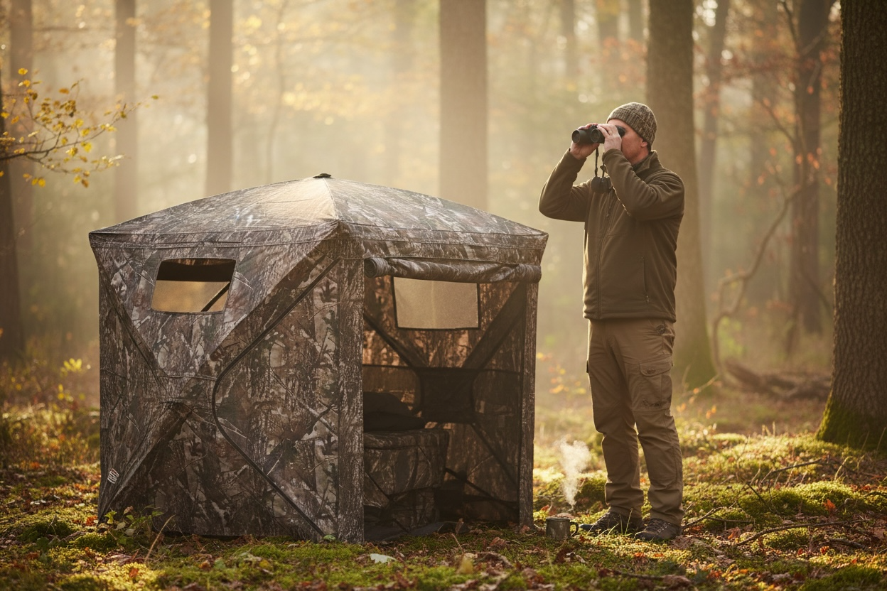HUNTING BLIND STEALTH TENT