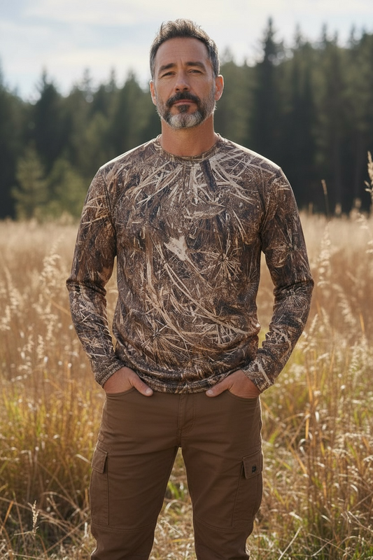 JA13-1-SHIRT GRASS CAMOUFLAGE -CLTS037